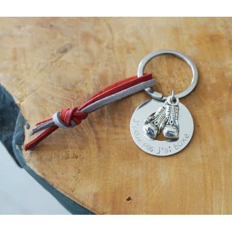 Porte clé à personnaliser boxe